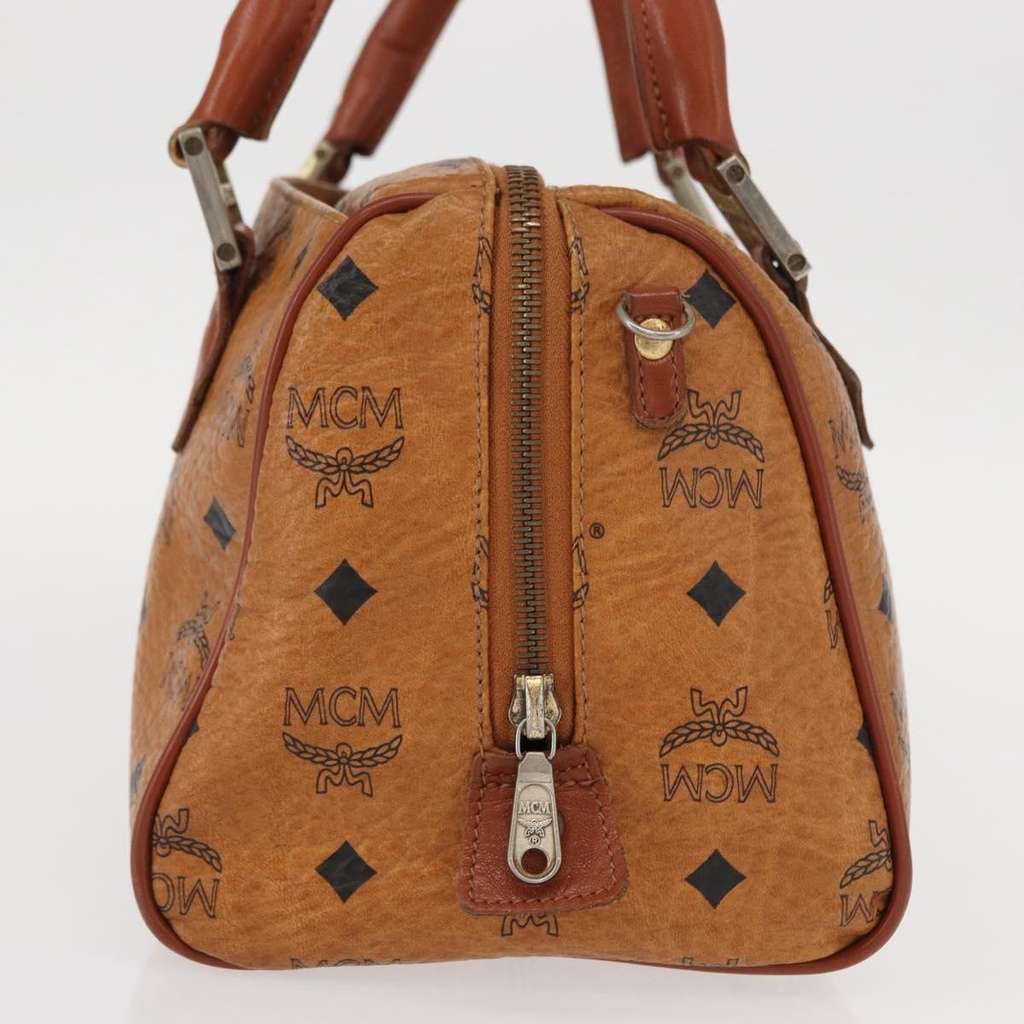 Mcm Visetos logogramme Handbag Brown Canvas Good condition - Model View