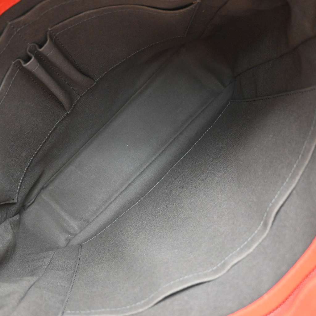 Louis Vuitton Tadao Handbag Red Leather Good condition - Box View