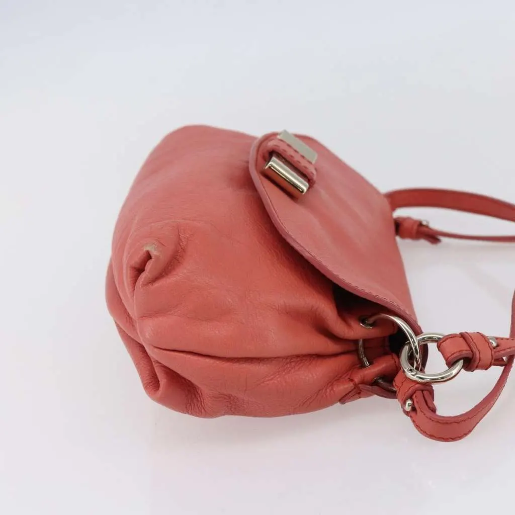 Chloe Lily Handbag Pink Leather Good - Model View