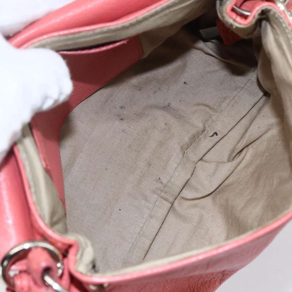 Chloe Lily Handbag Pink Leather Good condition - Box View