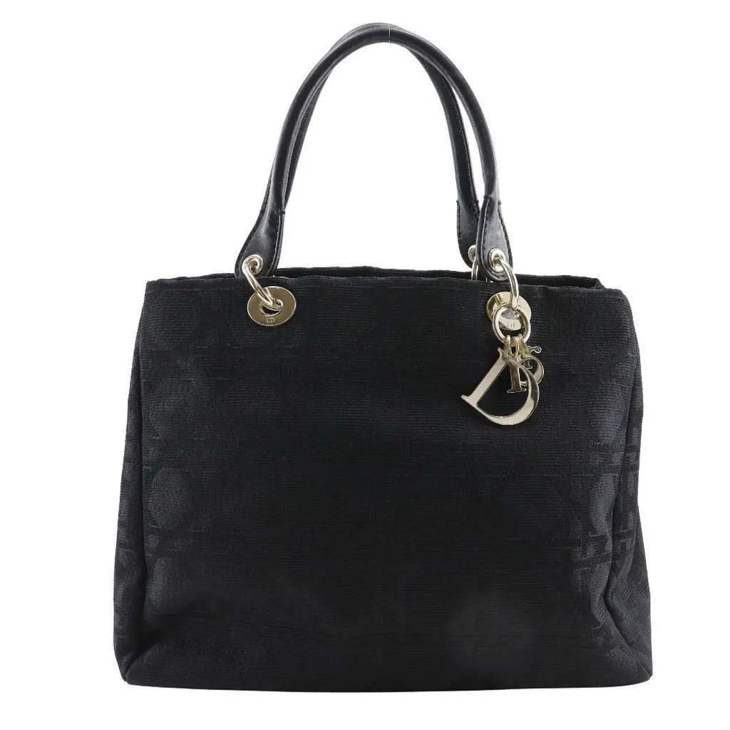 Dior Lady cannage Black Canvas Good - Front View