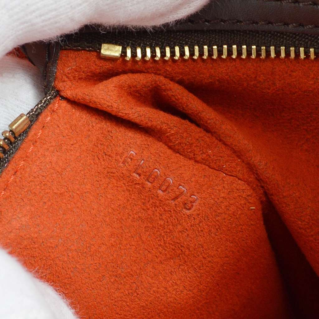 Louis Vuitton Manosque Handbag Brown Canvas Good condition - Box View