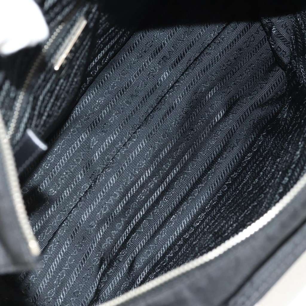 Prada Front Pocket Zip Tote Black Good condition - Box View