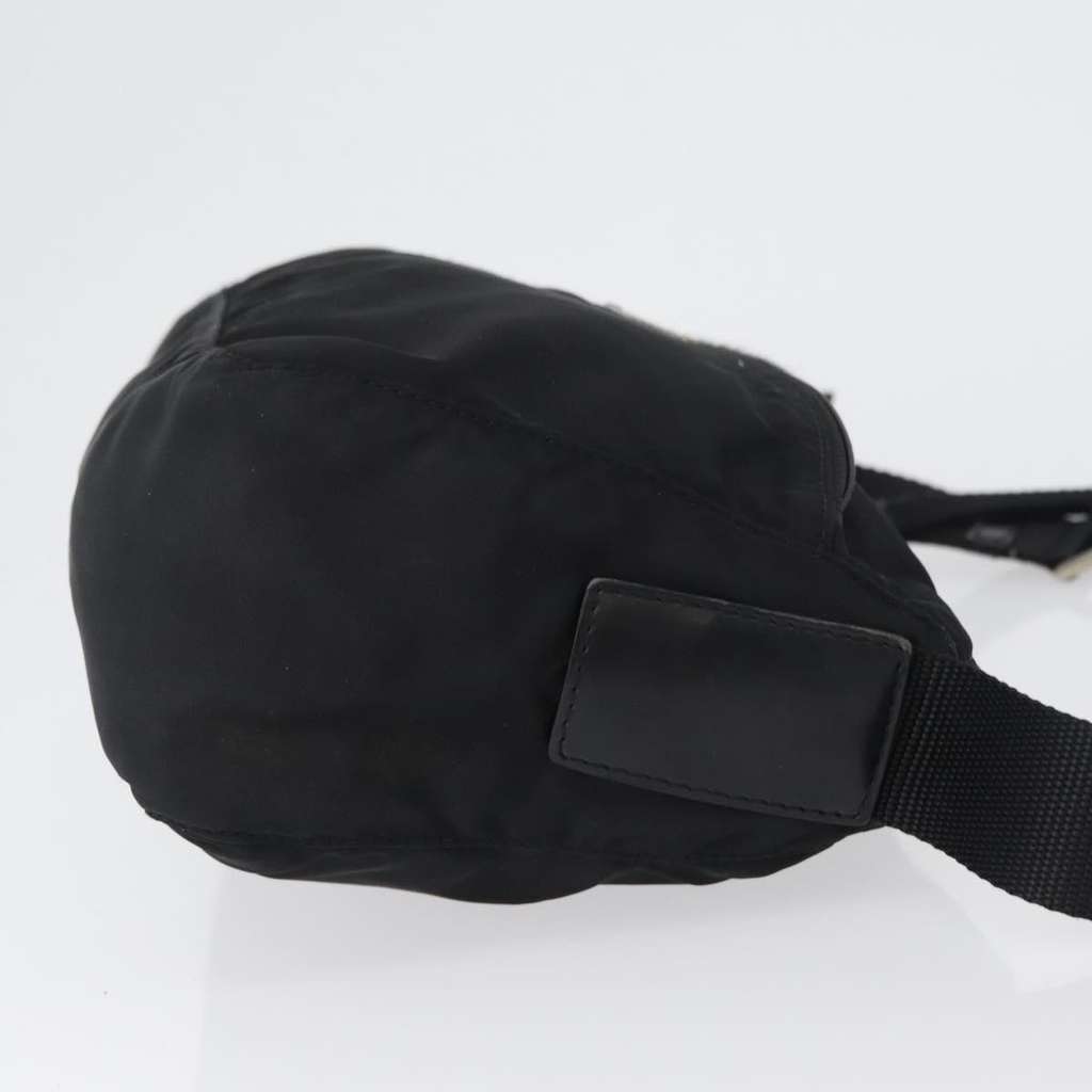 Prada Front Zip Shoulder Bag Black Fair condition - Inside View