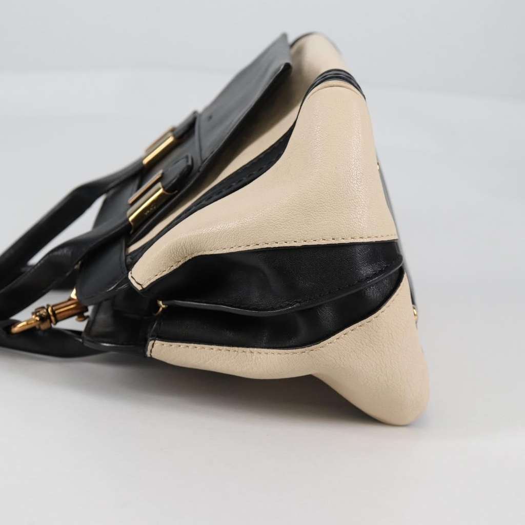 Chloe Alice Satchel White Leather Good condition - Inside View