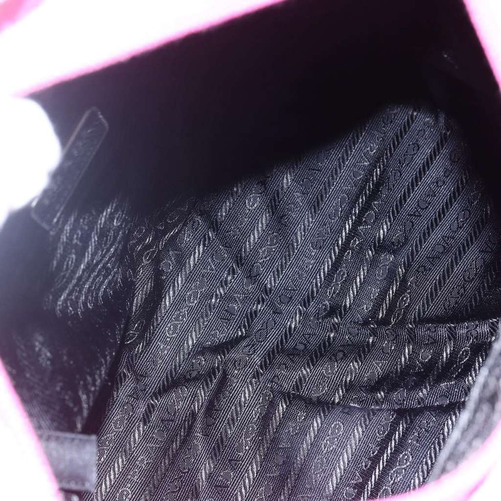 Prada Vintage Zip Tote Pink Good condition - Box View