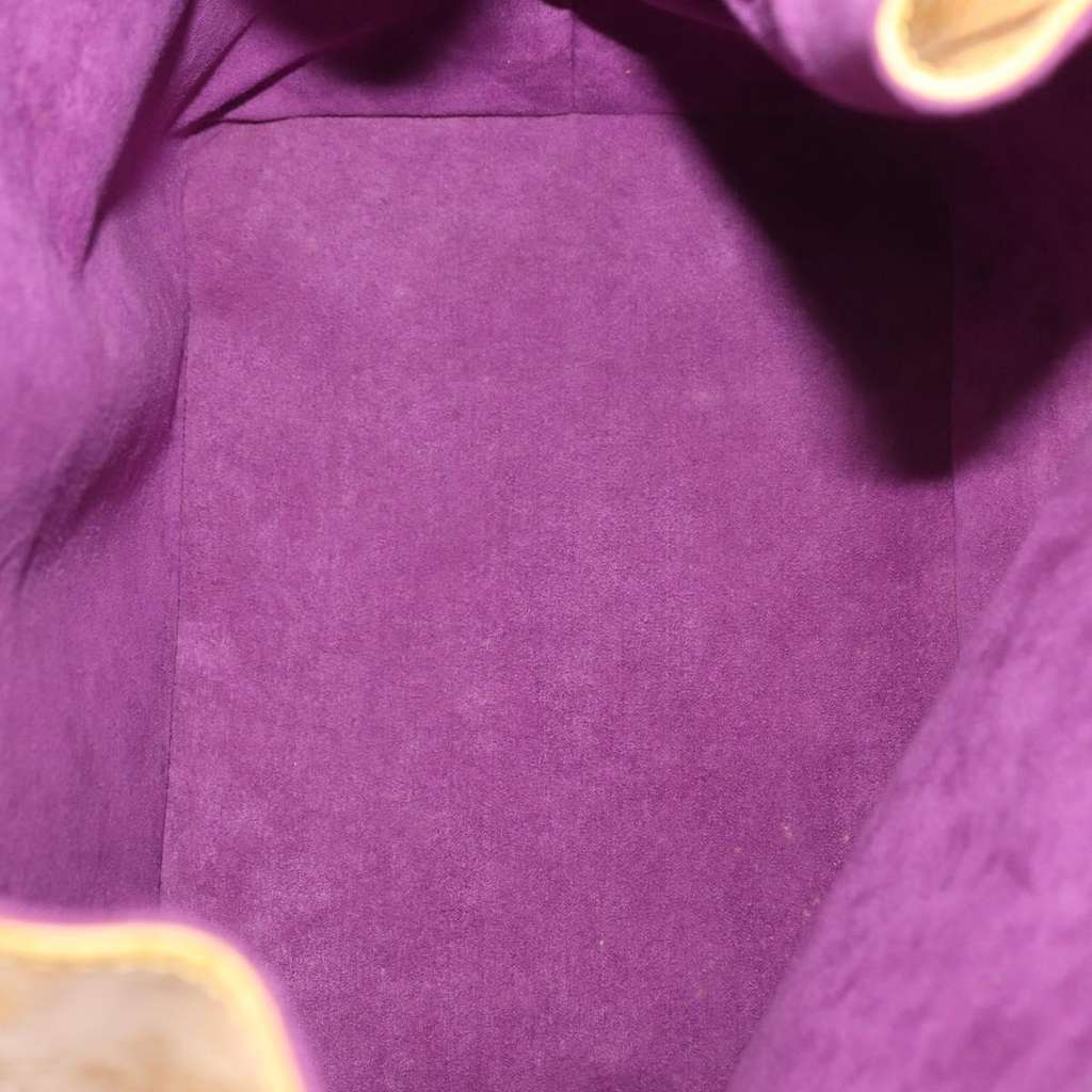 Louis Vuitton Noe Handbag Yellow Leather Good condition - Box View