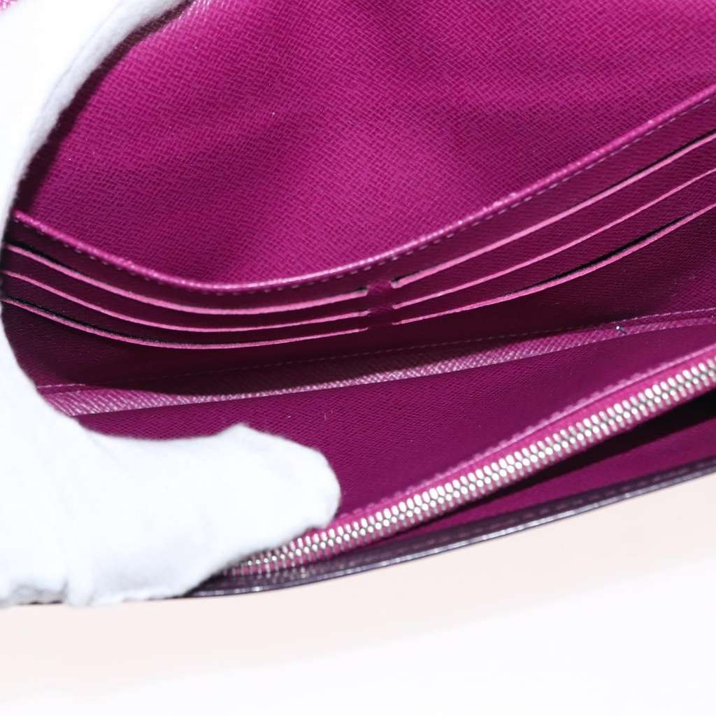 Louis Vuitton Vintage Sarah Wallet Purple Leather Good condition - Box View