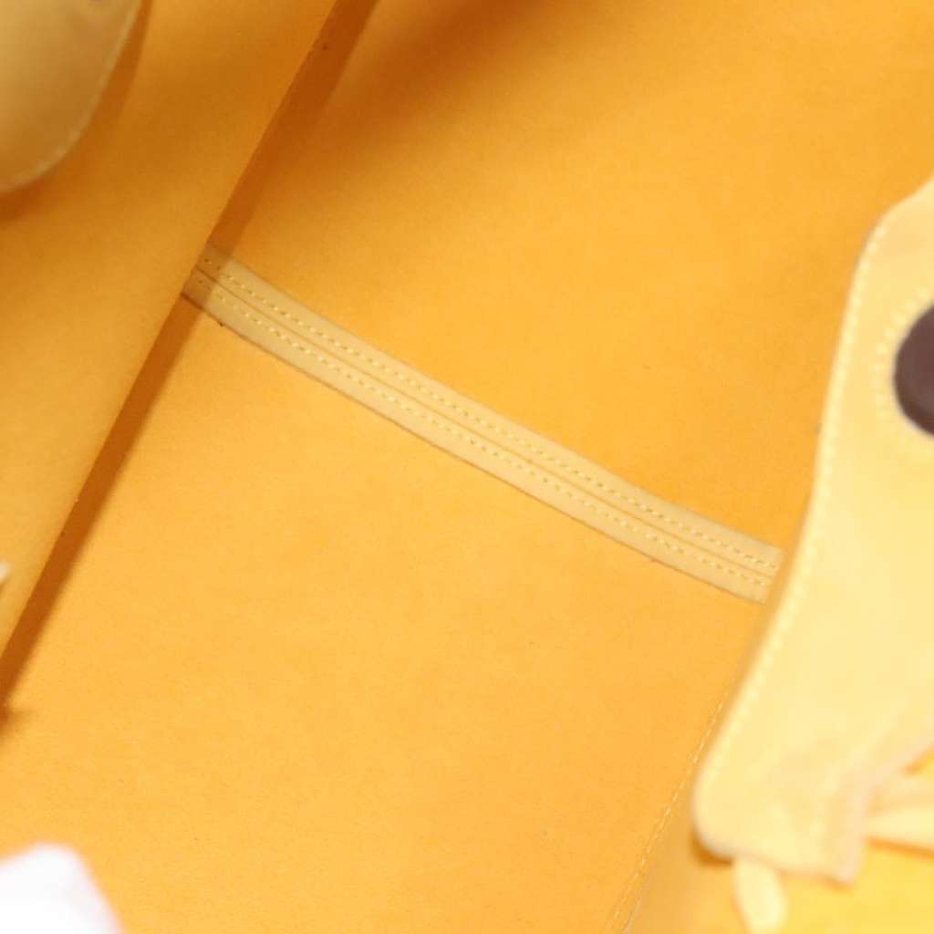 Salvatore Ferragamo Vintage Tote bag Yellow Suede Good condition - Box View