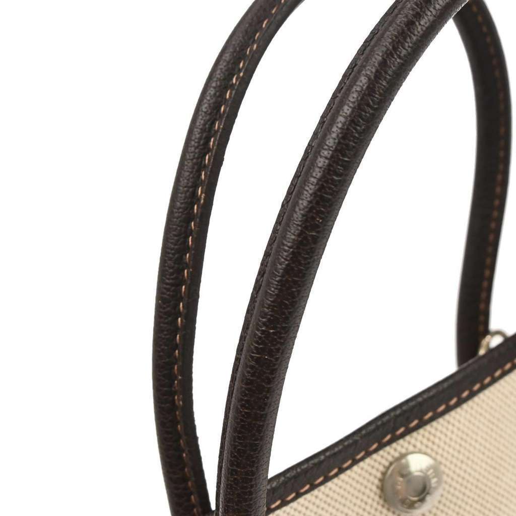 Hermès Garden Party Tote Beige Canvas Good condition - Box View
