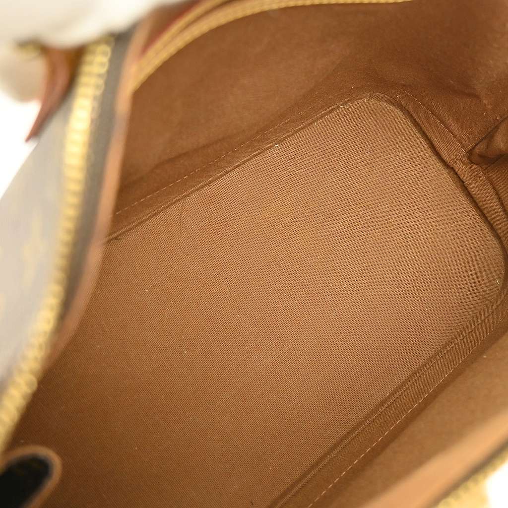 Louis Vuitton Alma Handbag Brown Canvas Fair condition - Inside View