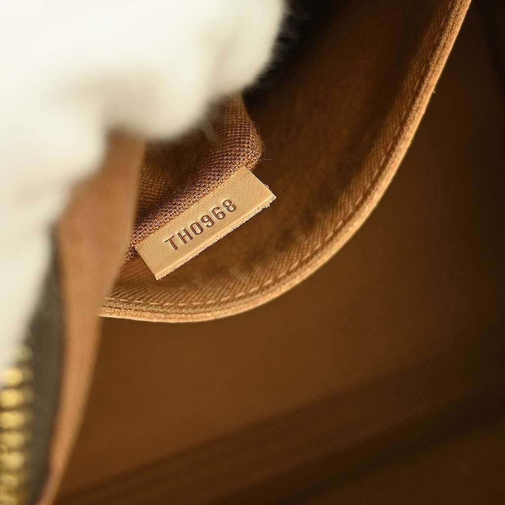 Louis Vuitton Alma Handbag Brown Canvas Fair condition - Box View