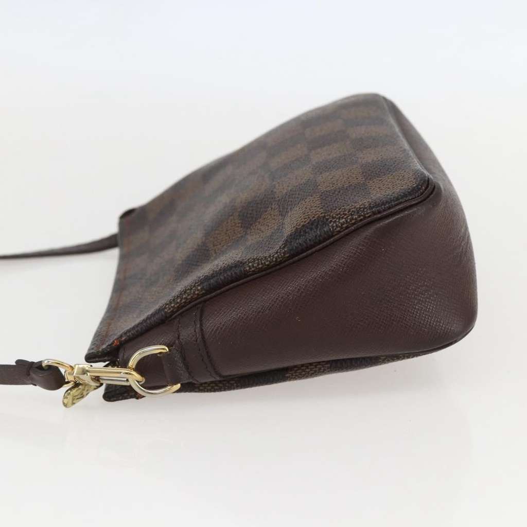 Louis Vuitton Trousse Make Up Bag Brown Canvas Good condition - Inside View