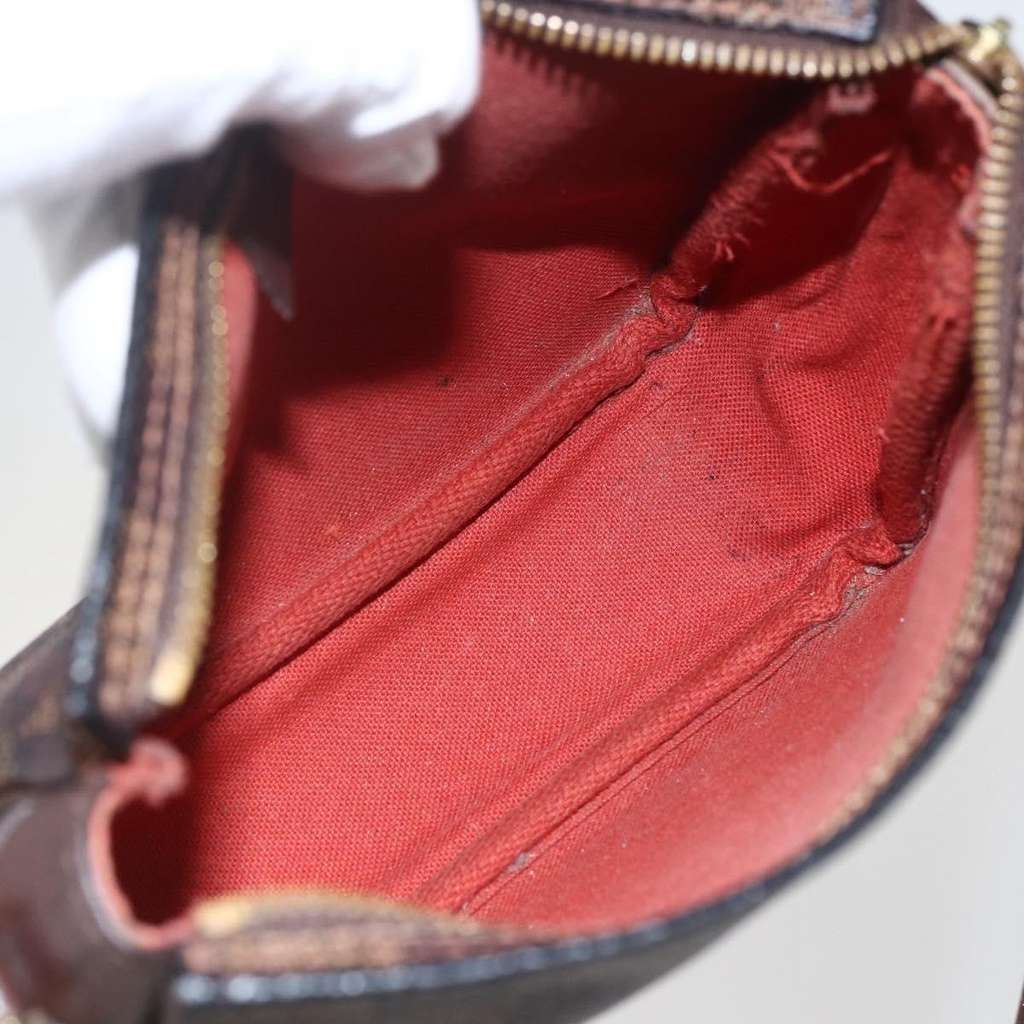 Louis Vuitton Trousse Make Up Bag Brown Canvas Good condition - Box View