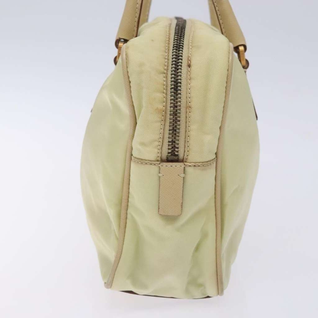 Prada Vintage Zip Handbag Beige Good condition - Inside View