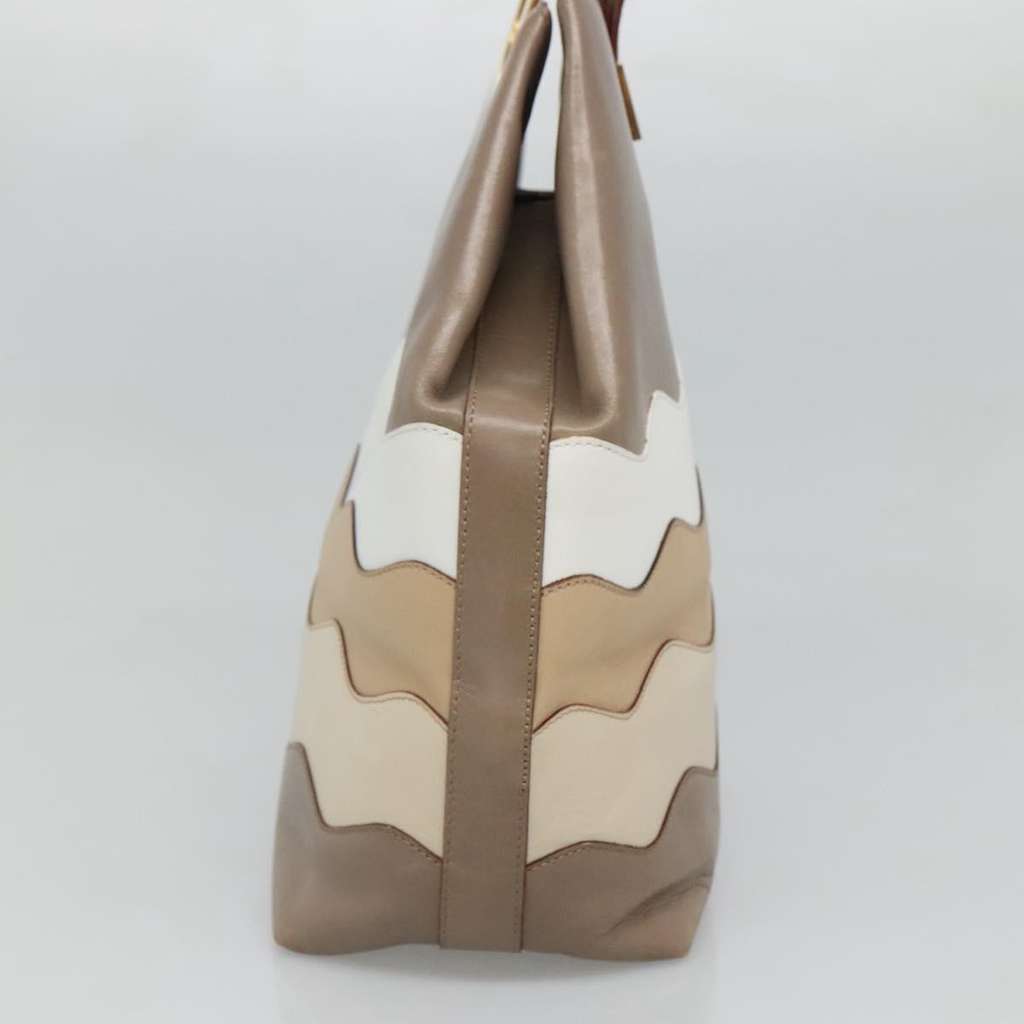 Celine Shoulder Bag Brown Leather Good condition - Inside View