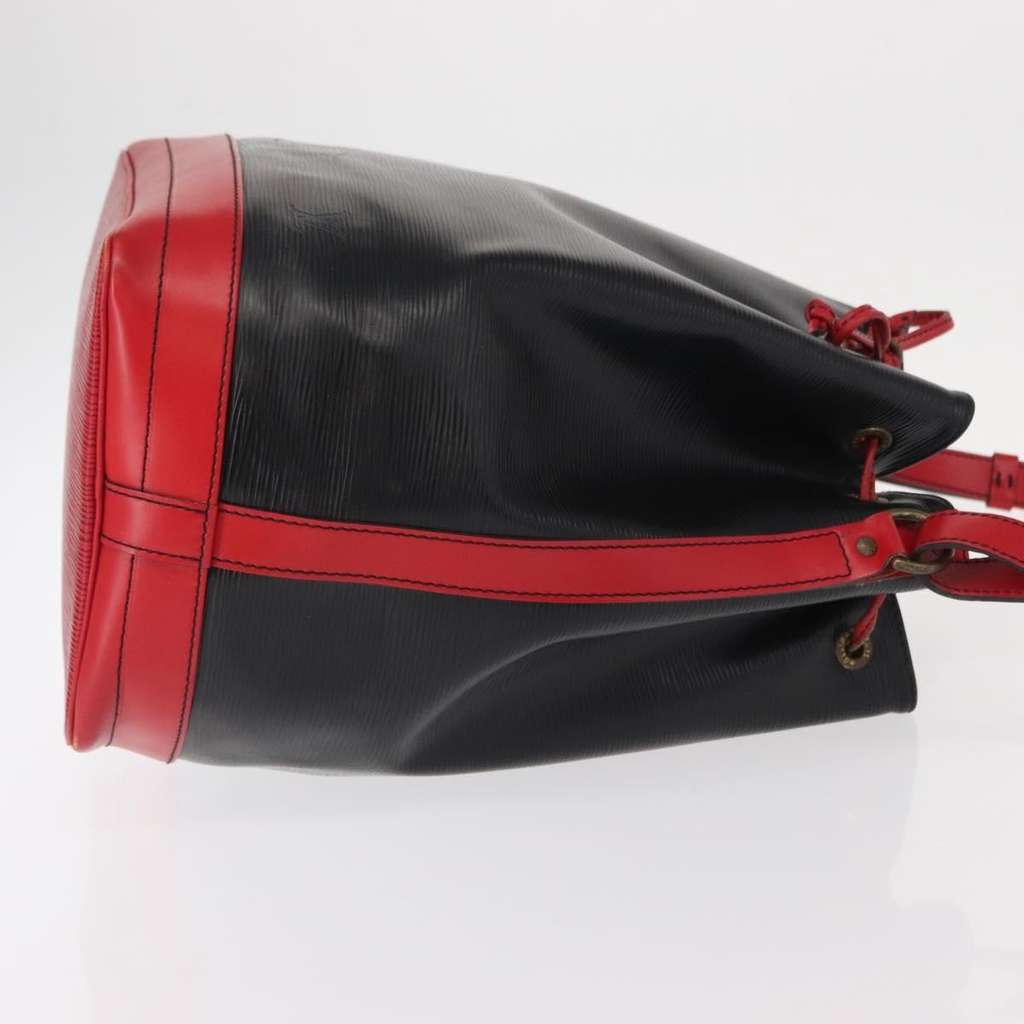 Louis Vuitton Bicolor Noe Handbag Black Leather Good condition - Inside View
