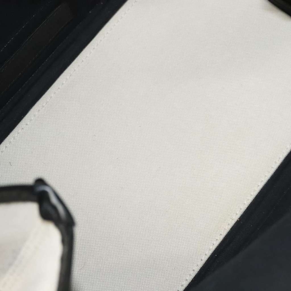 Balenciaga Navy Cabas White Canvas Good condition - Box View