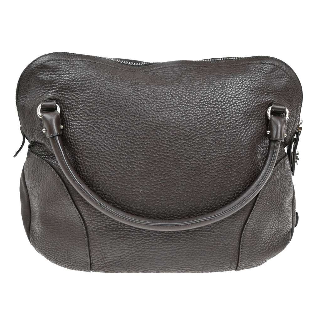 Salvatore Ferragamo Gancini handbag Other Leather Good condition - Back View