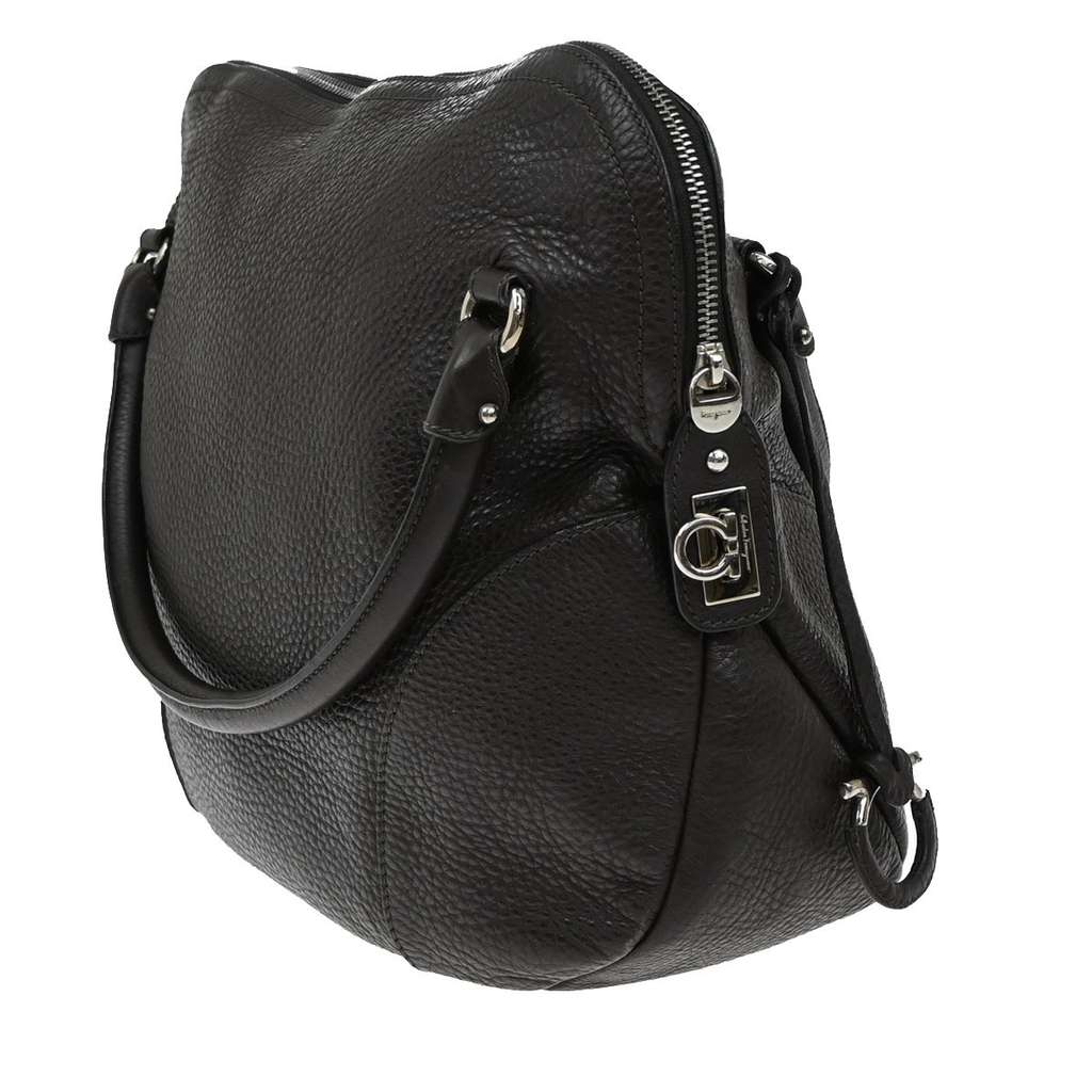 Salvatore Ferragamo Gancini handbag Other Leather Good condition - Model View