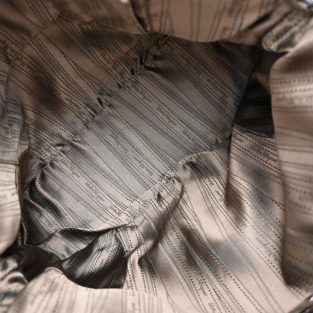 Salvatore Ferragamo Gancini handbag Other Leather Good condition - Box View