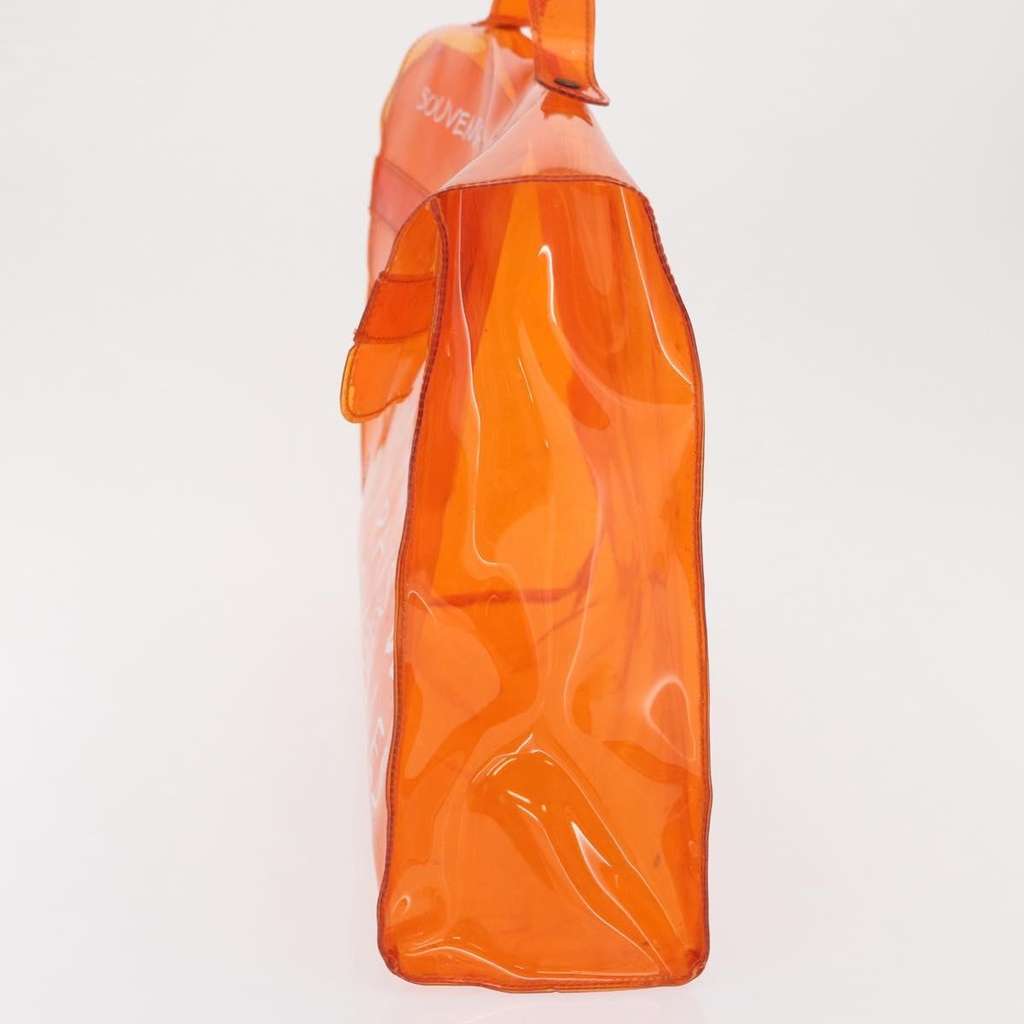 Hermès Kelly Handbag Orange Plastic Fair condition - Inside View