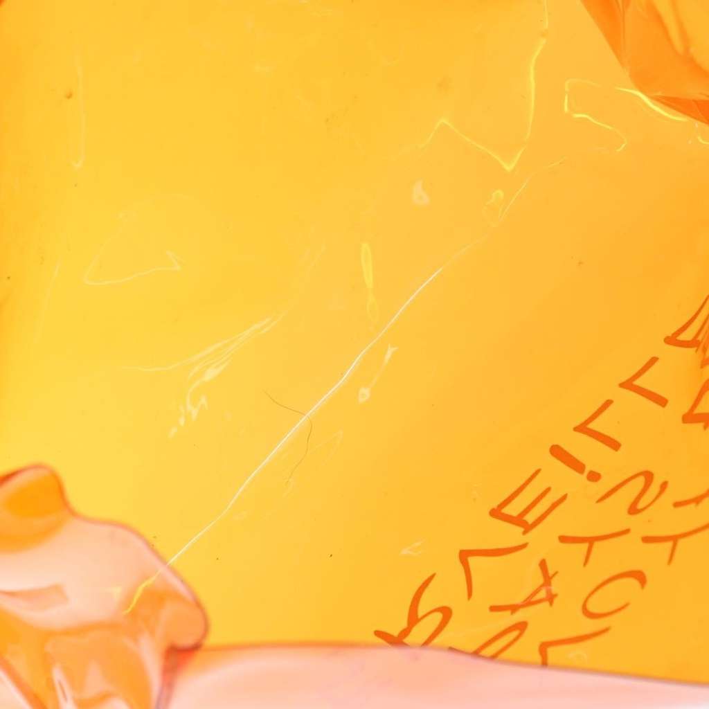 Hermès Kelly Handbag Orange Plastic Fair condition - Box View