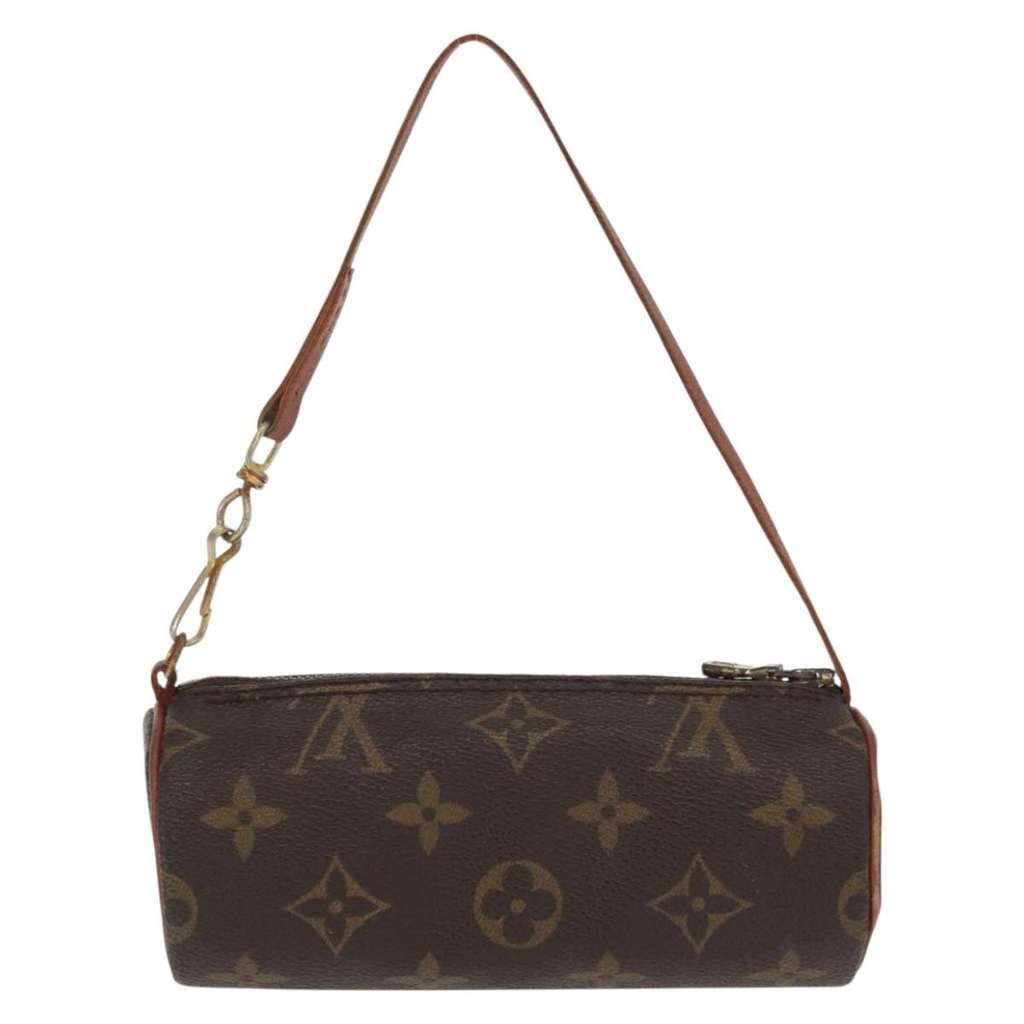 Louis Vuitton Papillon Pochette Brown Canvas Good condition - Back View