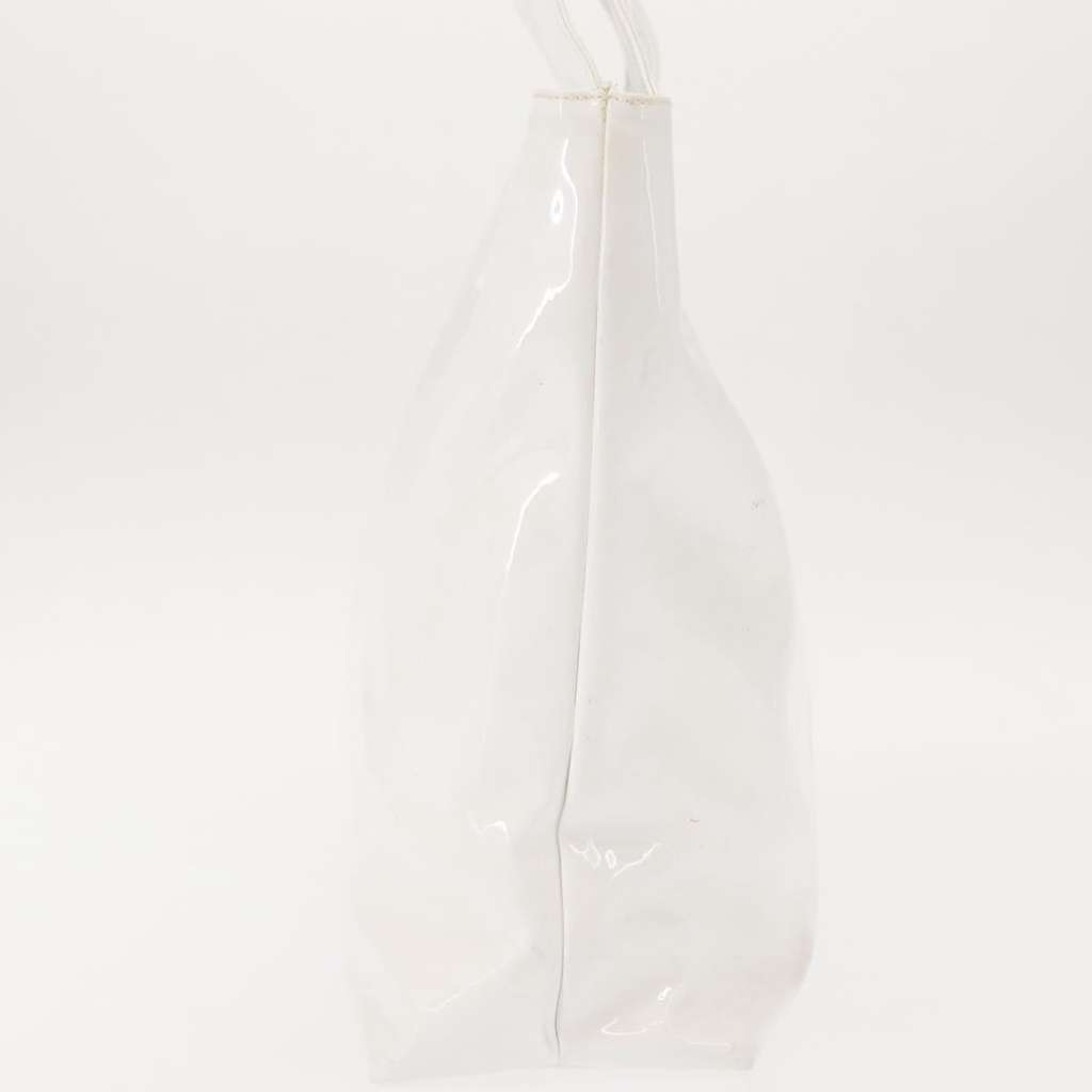 Salvatore Ferragamo Gancini Tote White Good condition - Inside View