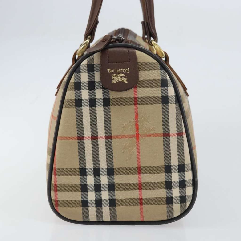 Burberry Nova Check Handbag Beige Canvas Good condition - Inside View