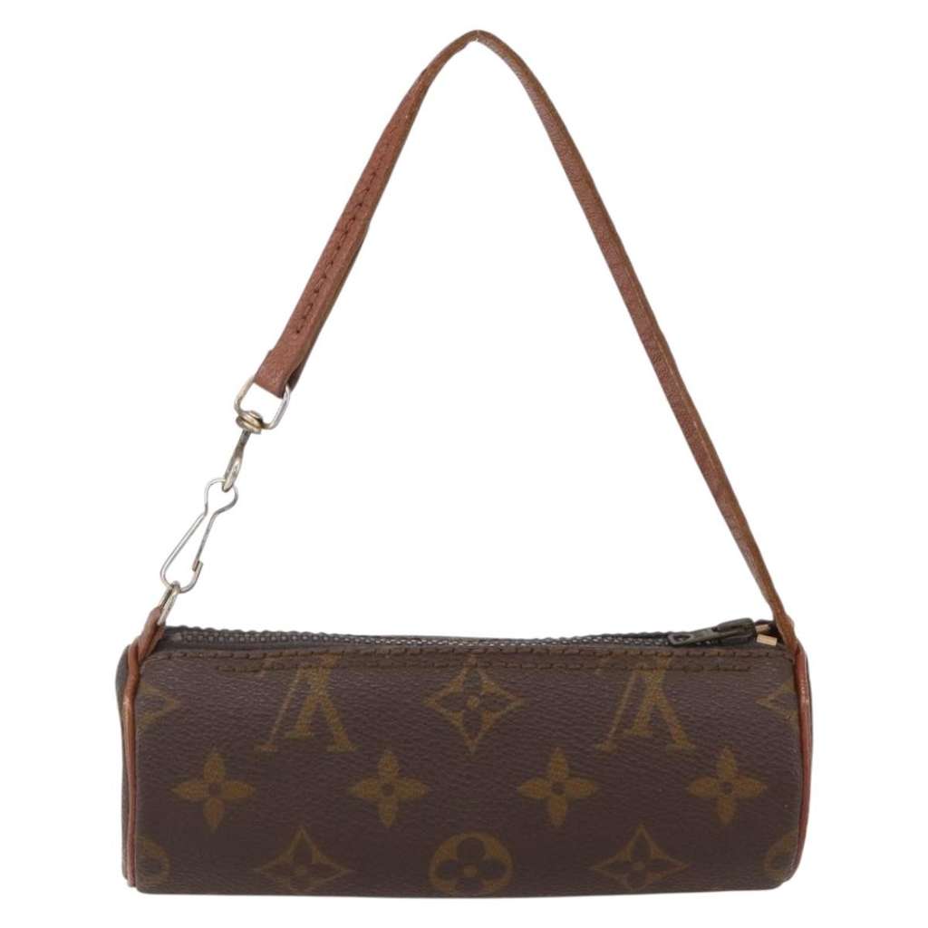 Louis Vuitton Papillon Pochette Brown Canvas Good condition - Back View