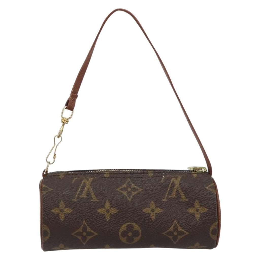 Louis Vuitton Papillon Pochette Brown Canvas Good condition - Back View