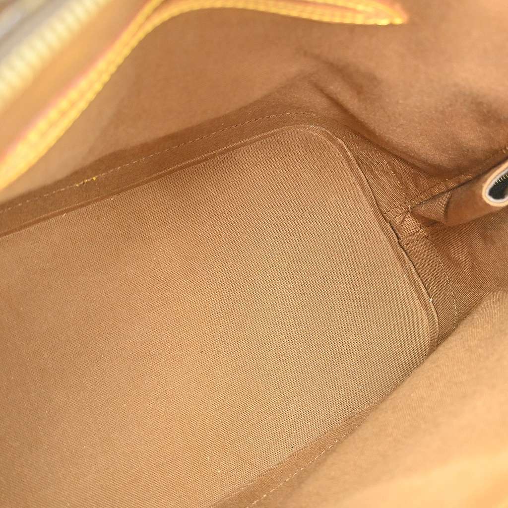 Louis Vuitton Alma Handbag Brown Canvas Good condition - Inside View