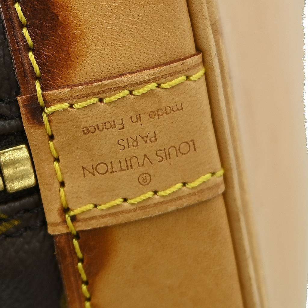 Louis Vuitton Alma Handbag Brown Canvas Good condition - Model View