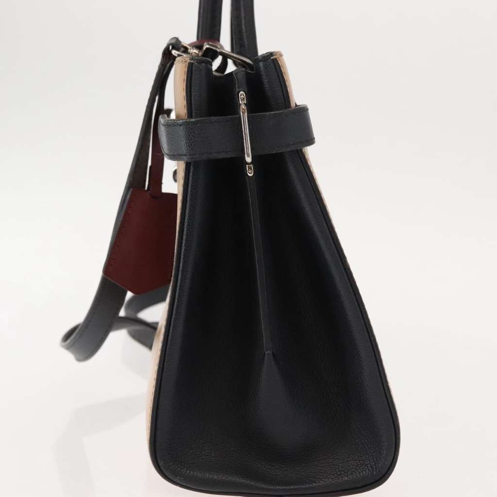 Louis Vuitton Twist Tote Beige Leather Good condition - Inside View