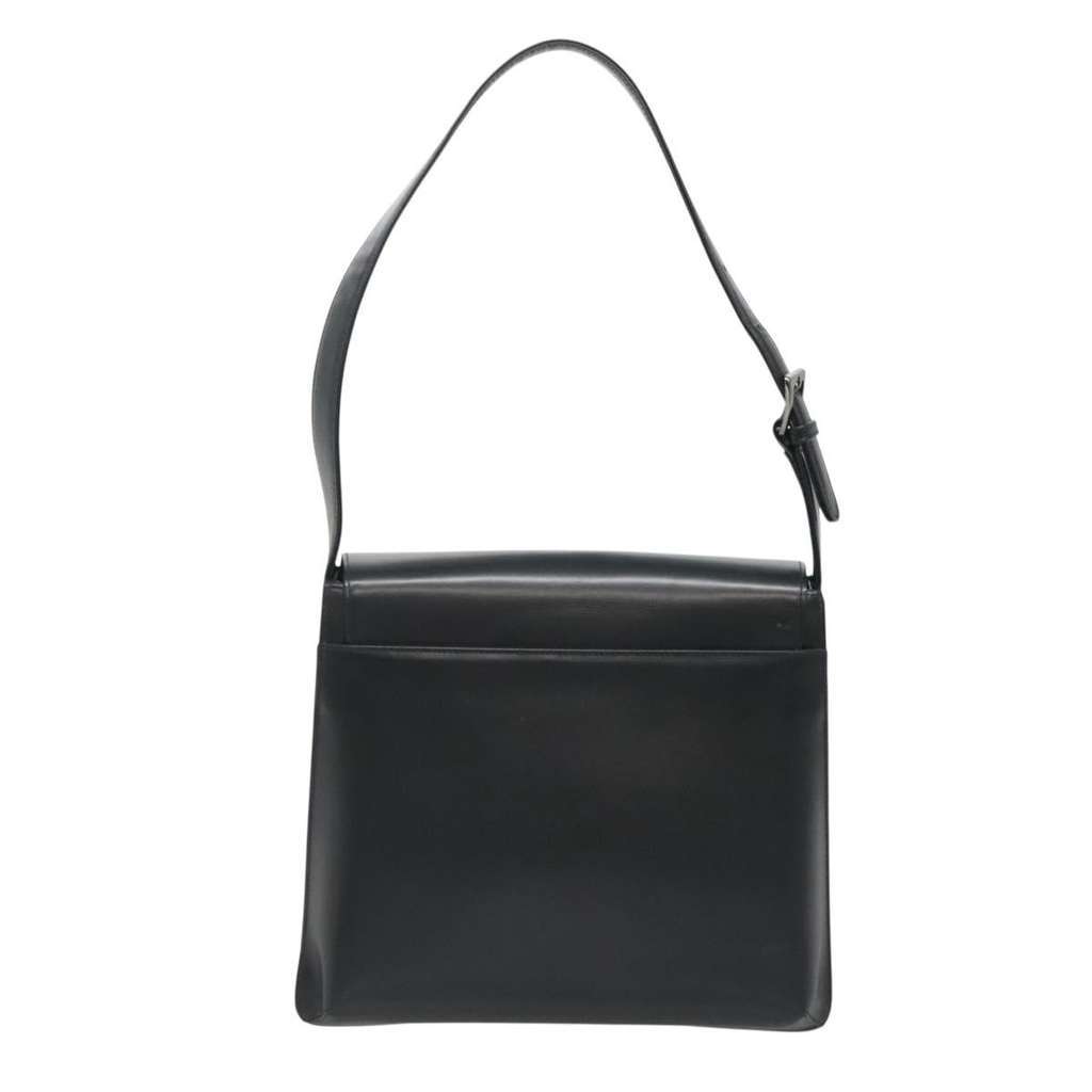 Givenchy Shoulder Bag Black Leather Good condition - Back View
