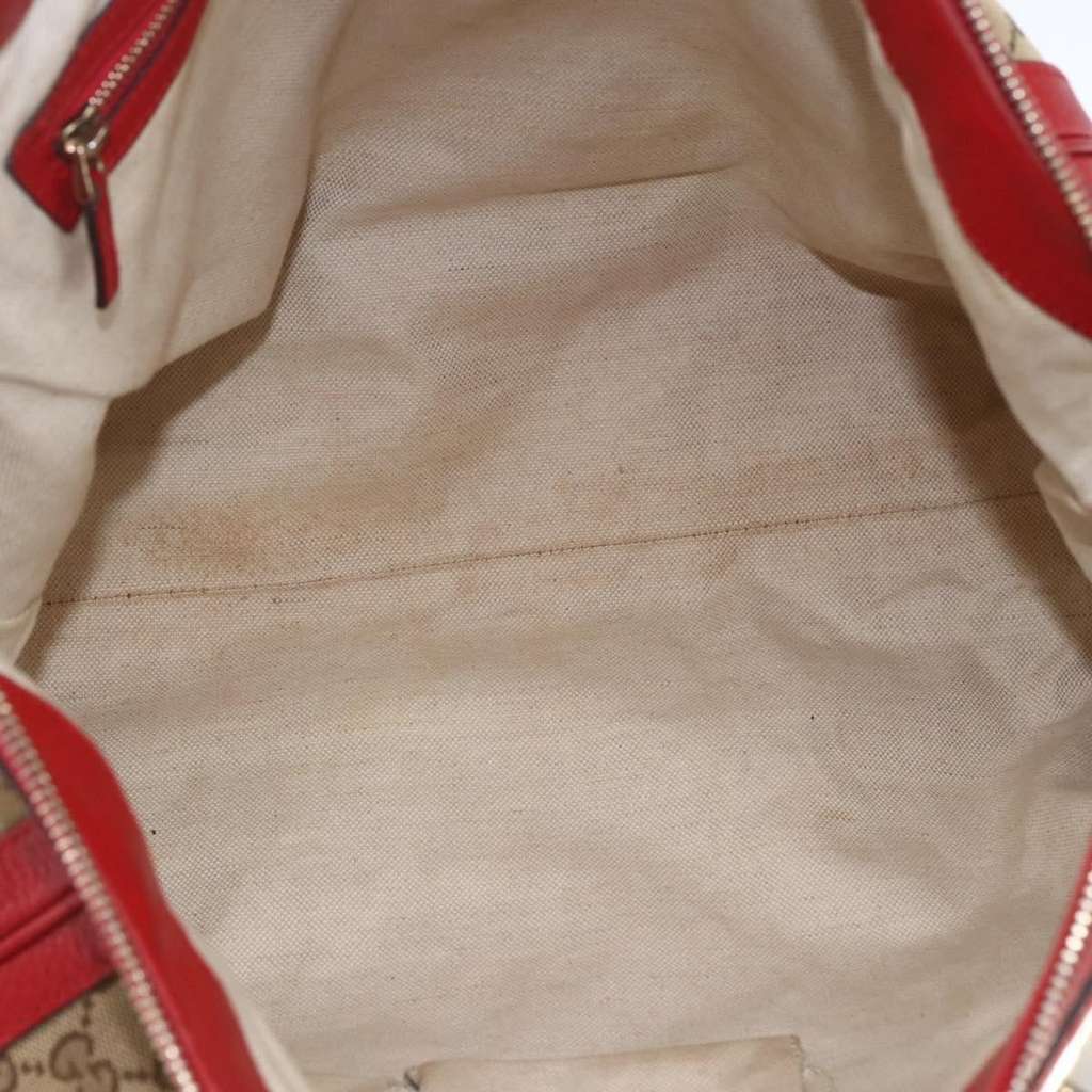 Gucci Bella Tote Beige Canvas Fair condition - Box View