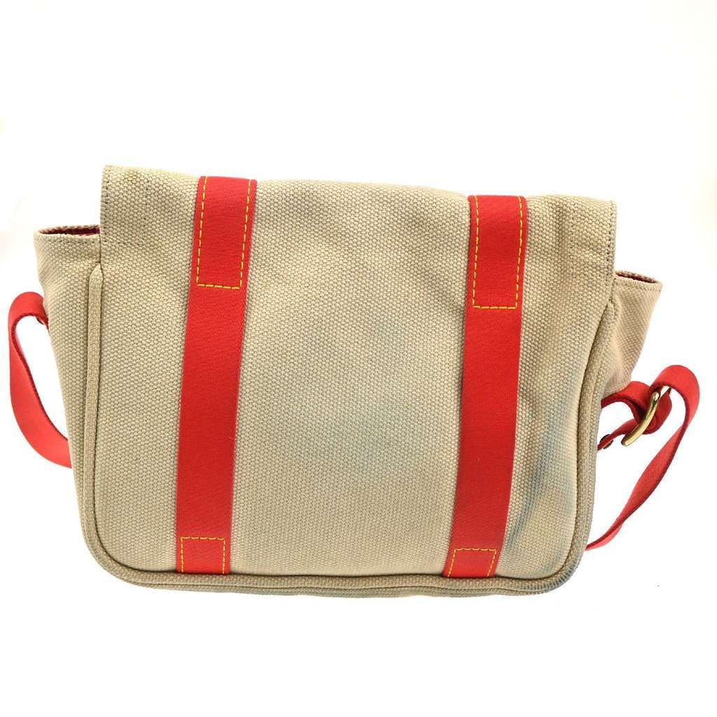 Louis Vuitton Antigua Besace Messenger Bag Beige Canvas Good condition - Back View