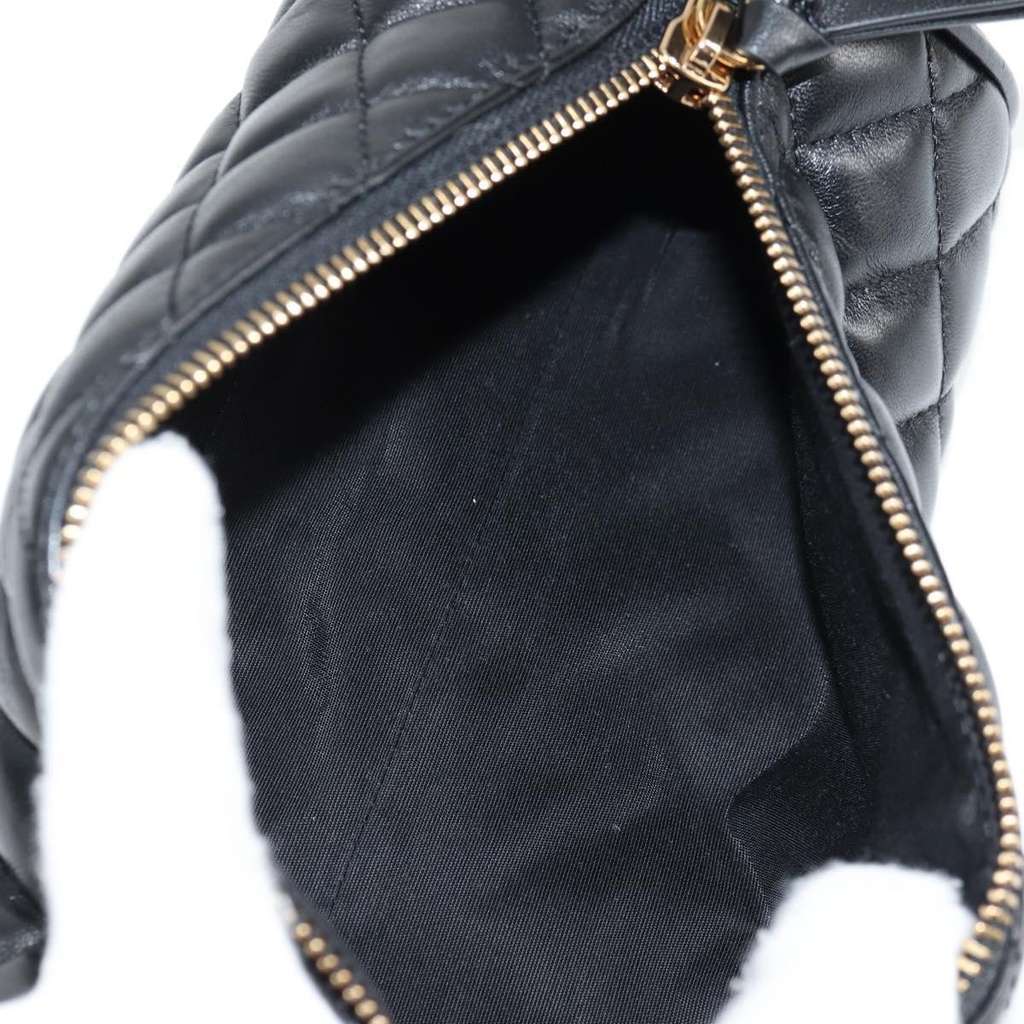 Versace Medusa Shoulder Bag Black Leather Very good condition - Box View