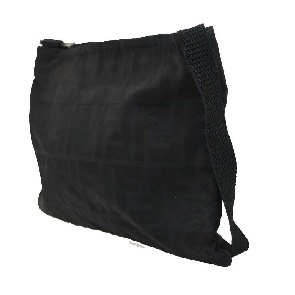 Fendi Vintage Shoulder Bag Brown Canvas Good condition - Inside View