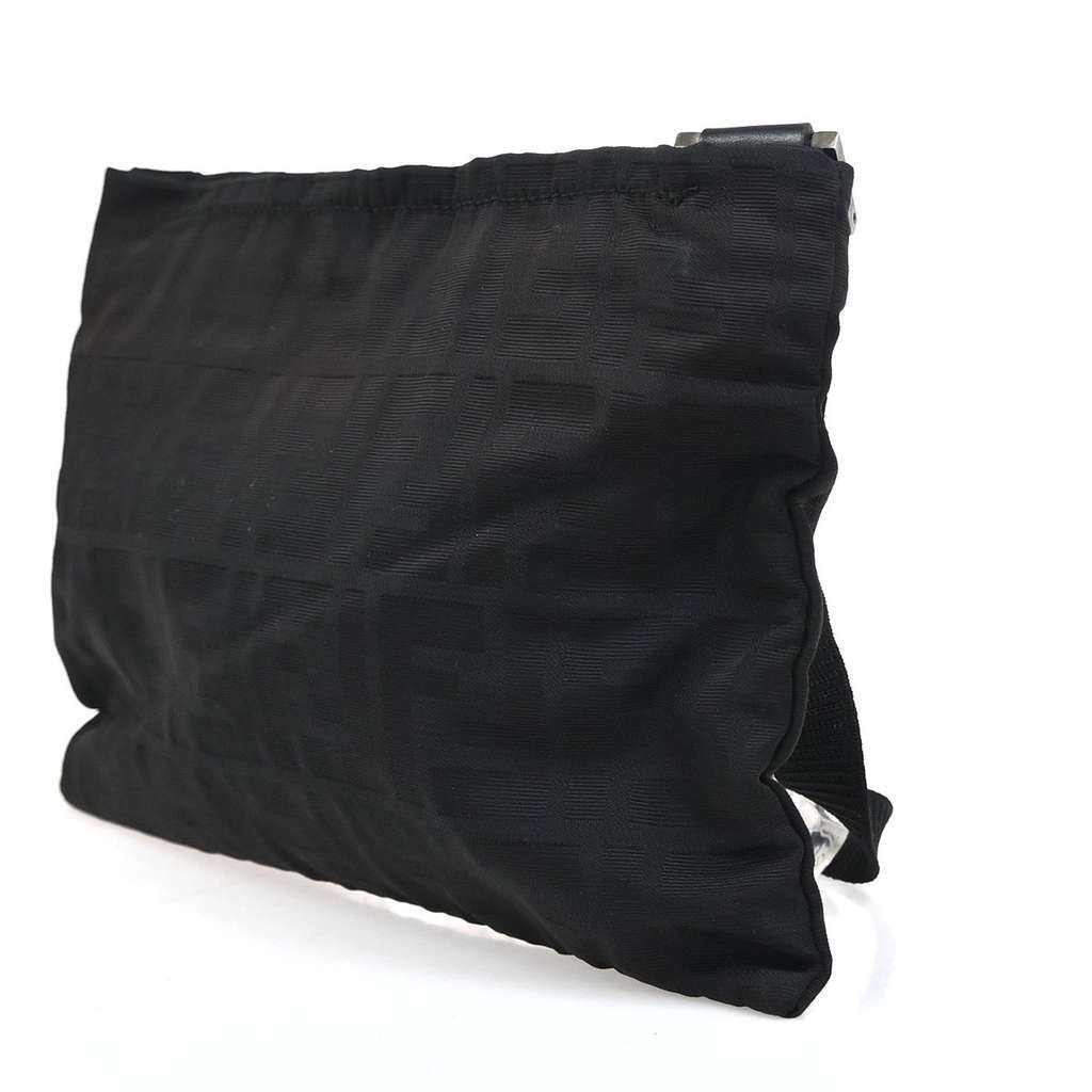 Fendi Vintage Shoulder Bag Brown Canvas Good condition - Model View