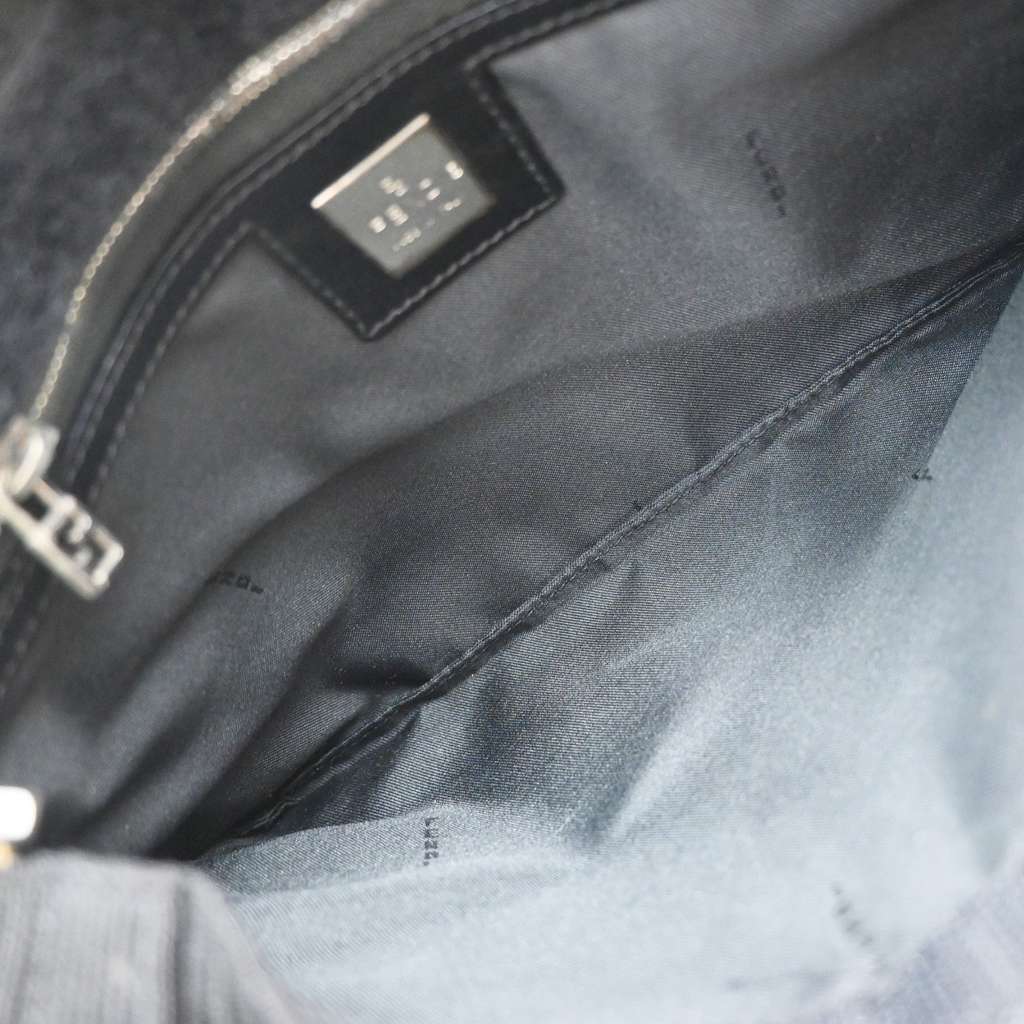 Fendi Vintage Shoulder Bag Brown Canvas Good condition - Box View