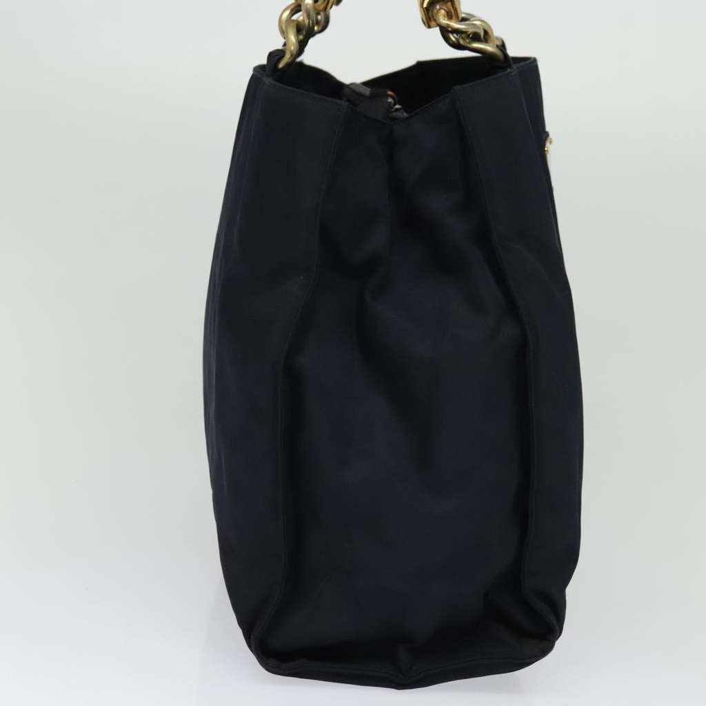 Prada Metal Handles Tote Navy Good condition - Inside View