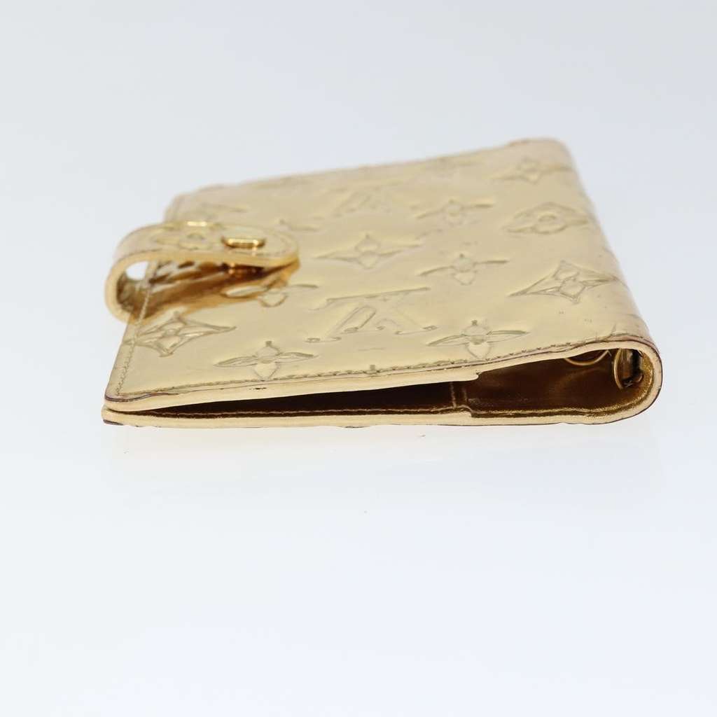 Louis Vuitton Agenda Cover Gold Good condition - Inside View