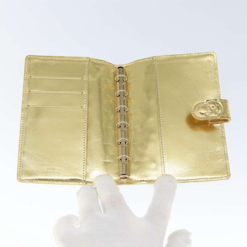 Louis Vuitton Agenda Cover Gold Good condition - Box View