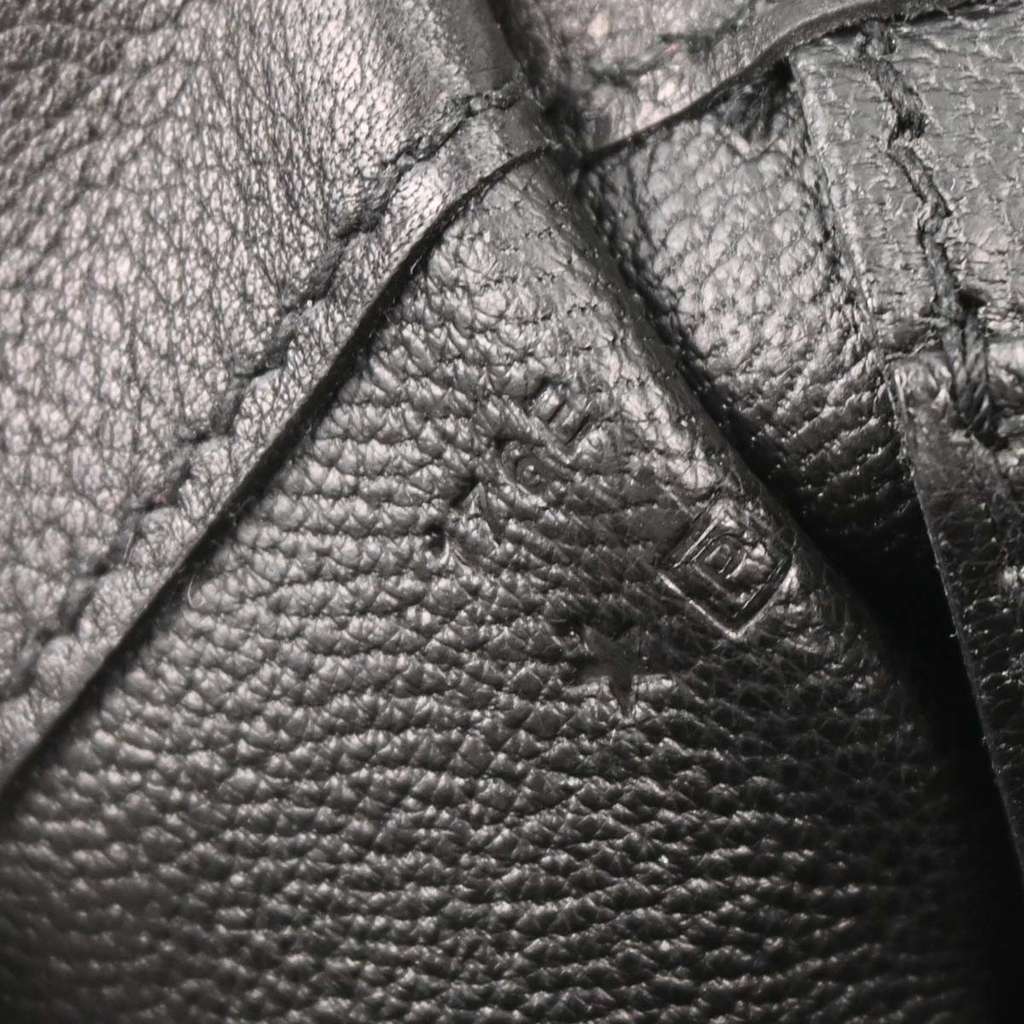 Hermès Etribelt Bag Black Leather Good condition - Box View