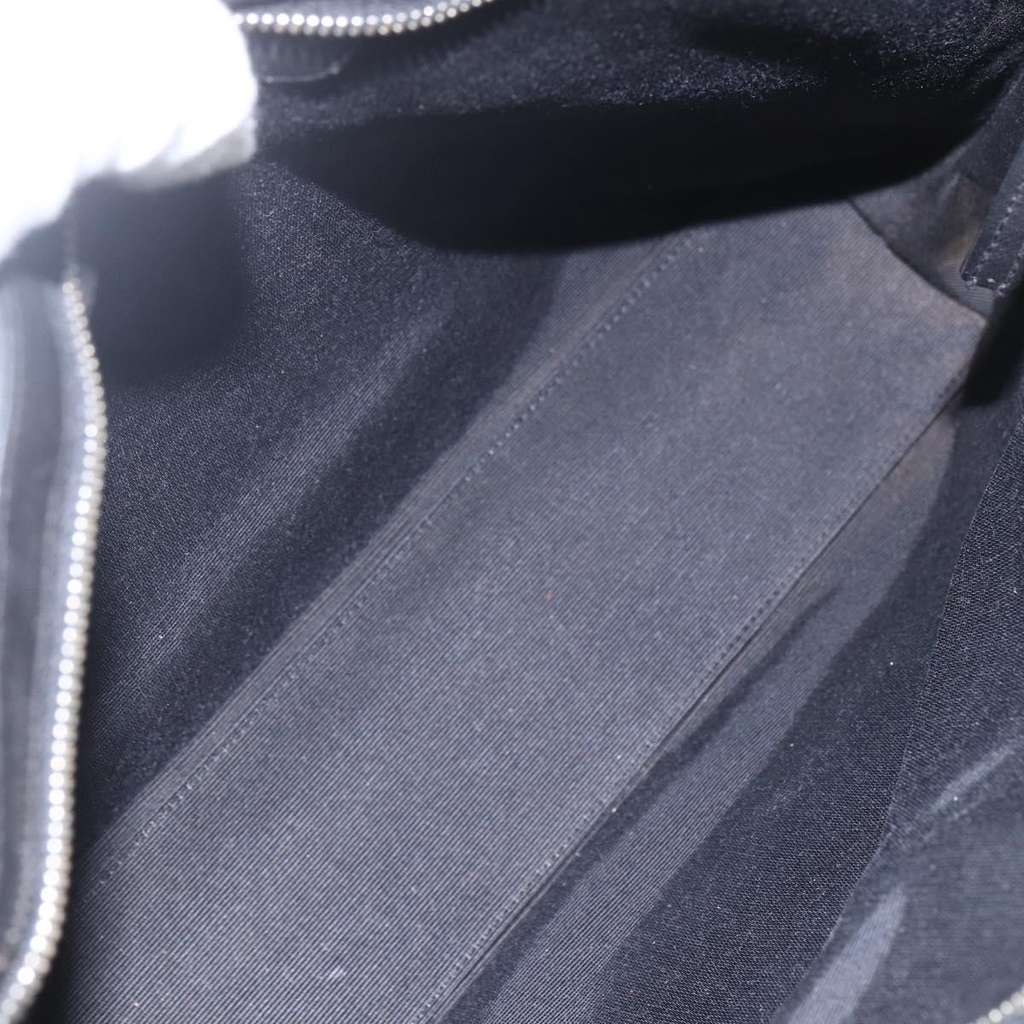 Chanel Vintage Shoulder Bag Black Leather Fair condition - Box View