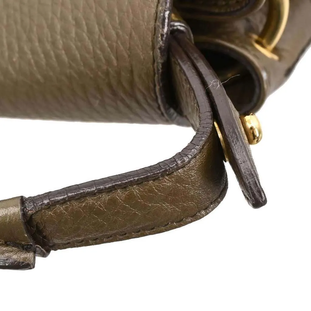 Salvatore Ferragamo Hortense Convertible Satchel Brown Leather Good - Box View