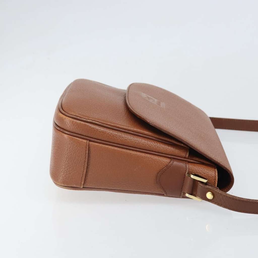 Burberry Vintage Shoulder Bag Brown Leather Fair condition - Inside View