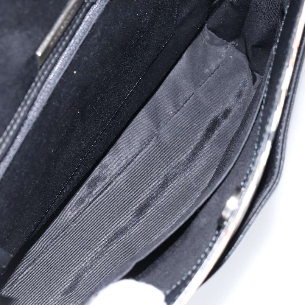 Burberry Nova check Shoulder bag Black Leather Good condition - Model View